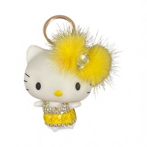 Hello Kitty Yellow and White Key Holder